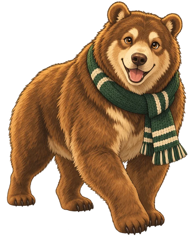 Bruno the brown bear