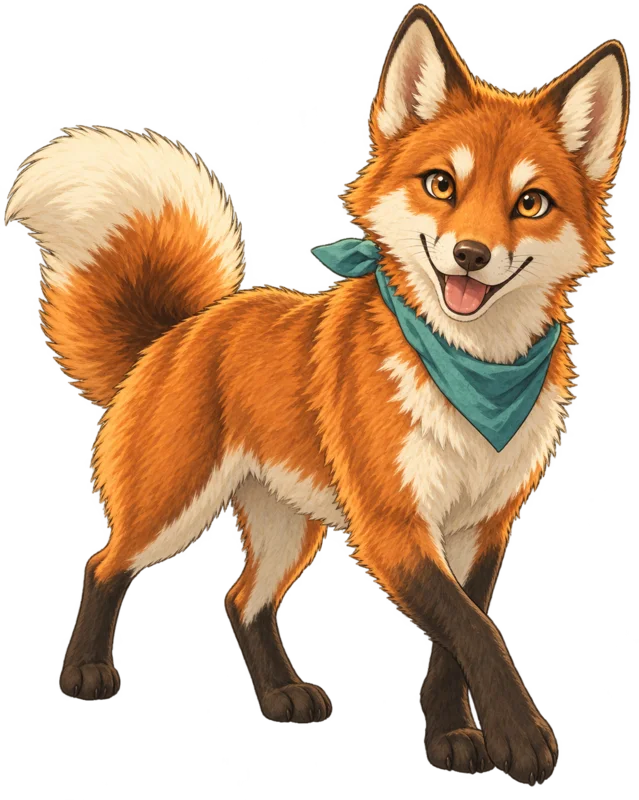 Ember the red fox